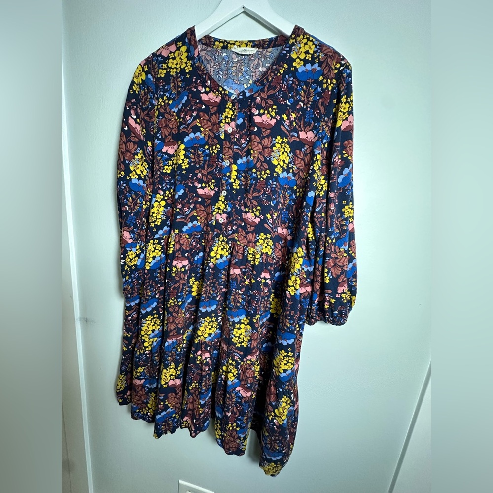 Natural Life Floral Relaxed Dress Size XL - Picture 9 of 13